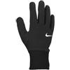 NIKE Lg Phoenix Fleece Guanti da donna Black/Black/White L