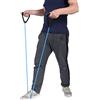 Hidyliu Tubo per Fascia di Resistenza con Maniglie per Allenamento Completo del Corpo a Casa o in Palestra - Attrezzatura per Allenamento Pilates Resistente Ed Elastica (Blu)