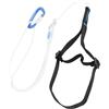 Vvikizy per Ascendente per il Piede Imbracatura da Arrampicata Regolabile Durevole per attività All'aperto 90-140 Cm Nylon 1 unità
