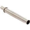 FortunateSweet Tubo di collegamento per canna da pesca, in metallo, per riparazione di pali, accessorio per costruzione fai da te, argento, diametro interno 5,4-12,2 mm, lunghezza 30-45 mm (7,5#)
