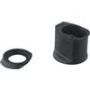 Caswynlife Set di distanziali per manubrio bici da strada, 28,6 mm, distanziali per sterzo di precisione, in nylon, nero, 6 pezzi, per tuning ciclismo