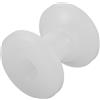 HEALSOPTHY Rullo per Ancora in Nylon Bianco per Barca Facile Installazione e Manutenzione, per Uso Nautico e Rimorchi per Imbarcazioni