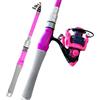 ZythrXLate Canna da Pesca Fibra di Carbonio Canna da pesca telescopica portatile Combo1.5-2.4m e 2000 3000 4000 Bobina di filatura Kit lenza for d'acqua dolce per Pesca Mare Fiume
