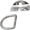 Generic Tipo Diving Side Mount D Rings Base Staffe Accessorio di ricambio Facile da usare Attrezzatura Subacquea Accessori impermeabili
