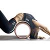 Rengue Ruota Yoga Rullo Posteriore in Gomma PU con Cuscinetto da 5 Mm, Ruota Fitness con Carico da 200 kg per Allenamento della Schiena, Supporto per Stretching Antiscivolo per Allenamento in (#2)