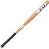Ichigo Ichie Mazza da baseball in legno massello con manico antiscivolo, 75 cm, super resistente, potente e sicura, ideale per allenamento, sport e uso ricreativo, design ergonomico per adulti e giovani
