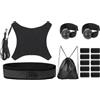 Générique Pallavolo Training Gear, Solo Practice Trainer, Black, Passing Skill Tool, Adjustable Sports Strap, Ball Handling Aid, College Team Workout Use, Beginner High School Adult