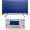 Generic Tenda da ping pong rimovibile, portatile per la privacy per campi da ping pong, facile da montare con tessuto Oxford e tubo zincato