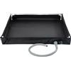 Generic doccia portatile, in tessuto Oxford, 80 x 80 x 9,9 cm, base pieghevole | Lavabo da campeggio con tubo di scarico, bagno all'aperto, uso camper/camper | Base doccia da campeggio, installazione