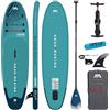CampSup Aqua Marina Vapor 10'4 + Carbon Paddle - Tavola da SUP gonfiabile per principianti, set completo, edizione limitata, blu
