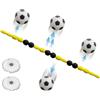 Generic Deflettore da allenamento per portiere, con sacca d'acqua, rete di rimbalzo per agilità riflessa, per allenamento di calcio, aiuto sportivo durevole per giovani e giocatori adulti