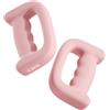 Generic Set di manubri 2 pezzi, pesi per esercizi D-Grip Coppie, Allenamento Palestra Attrezzature per il fitness per il nuovo arrivato a casa in piedi Esercizio