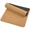 newgen medicals Tappetino Yoga Antiscivolo in Sughero e Gomma Naturale 173 x 61 x 0,5 cm