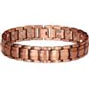 Genérico Bracciale in rame puro, dal dolore alle articolazioni, da uomo, con energia magnetica curativa, attrezzatura di per allenamento in palestra, sport per corsa,