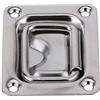 CHICIRIS Anello di Trazione Anello di Trazione per Ponte in Acciaio Inossidabile 304 76 X 57 X 8,4 Mm Maniglia di Sollevamento per Montaggio a Incasso con Impugnatura a 2 Installazione Semplice per