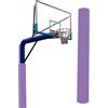 Generic Imbottitura protettiva per canestro da basket, 1,8 m, diametro 10,2 cm, protezione contro gli urti, per interni ed esterni, accessori sportivi