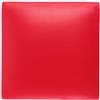 Sandyseptember Configurazione inversa in gomma per ping pong con spugna di carbonio e lenzuolo superiore appiccicoso per anelli controllati e posizionamento (1 pezzo rosso)