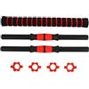 OATIPHO 1set Barra Manubri Professionale in Inox con Connettore Accessorio Sollevamento Pesi per Allenamento Domestico Kit Bilanciere Robusto e Durevole