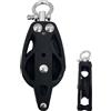 Générique Pulley Block Rope Runner, Marine Boat Rigging Device, Stainless Steel Glide Wheel, Heavy-Duty Load Bearing System, Watercraft Control Gear, Ideal for Kayak, Canoe, Sailing Use