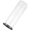 SOLUSTRE Contenitore Facile Palline Tennis per Leggero Coperchio Pvc in e Nero da Trasportare Riporre, per Tennis e Ping Pong in Borsa in Auto