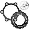 Generisch Bicycle Mozzi Freno a Disco Universale 54 X 44mm per Disco 6 Bulloni