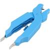 FortunateSweet Pinza per lenza da pesca con manico in ABS e punte in acciaio inox per la regolazione dei nodi della pesca a mosca e legatura leggera