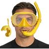 Generic Set da Snorkeling per Adulti Maschera a Vista Panoramica Antisudore
