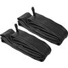 Generic Valvola per Camera D'aria per Bicicletta da 2 Pezzi per Bicicletta Pieghevole con Ruota Piccola, Gomma Butilica Resistente, Comodo Accessorio per la Guida (20 * 1.75/1.95)