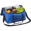 PEARL Borsa Termica Pieghevole 24 Litri con Tracolla e Maniglie, Blu, 40 x 26 x 23 cm