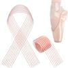 POPETPOP 4 fasce elastiche invisibili per scarpe da balletto, morbide, elastiche, per allenamento di danza, accessori da donna