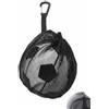 YIPFEN KAKFEL Rete Porta Pallone per 1 Palla con Moschettone e Coulisse, Pieghevole e Portatile, Resistente Sacca Sportiva per Calcio, Basket, Pallavolo & Attacco a Zaino.