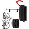 BeWise Porta Bici da Muro Orientabile - Design Salvaspazio - Supporto Bici da Muro Girevole con capacità fino a 35 Kg - Appendi Bici da Muro per E-Bike - MTB e Bici da Corsa - Garanzia a Vita (1 supporto)