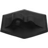 CIYODO Supporto Motore per Kayak Gonfiabile Nero in Pp, Fibbia Esagonale Robusta e Facile da Installare per Esplorare Laghi e Attraversare Baie
