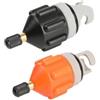 CFCMZTZPED Adattatore for pompa da 2 pezzi, adattatore for dell'aria for tavola paddle gonfiabile, valvola a tenuta forte for kayak