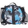 YARNOW Borsa Sportiva Portatile in Poliestere e Tessuto Oxford Sacca Laterale a Rete per Palloni da Calcio e Pallavolo, per Sport All'aperto e Viaggi