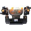 XYFGODEM Macchina lanciatrice di palline da ping pong S-1001, robot automatico per allenamento da tennis, tavolo intelligente con telecomando via cavo, regolazione velocità, ideale per pratica