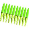 WAGHAVEN 10Pcs Luminoso Notte Pesca Galleggiante Top Elettronico Float Coda di Ricambio per Oceani Accessori per la Pesca Enduring Oceani Accessori
