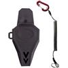 Elnwnnkc Custodia impermeabile per attrezzatura da pesca, per pinze da pesca, guaina con clip per cintura e clip per cintura