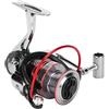 Arithmetix 13 + 1BB Rapporto di trasmissione 5.0:1 Mulinello da pesca spinning in metallo Lega di alluminio Bilanciere pieghevole Accessorio ruota Design cavo Cromato Cavo Acqua dolce Acqua (AL3000)
