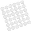 SHINEOFI 100 Pezzi Palline da Ping Pong Luminose e in Plastica Bianca per Giochi da Tavolo Indoor e Outdoor, Versatile Uso per Feste e Intrattenimento Notturno Feste Intrattenimento