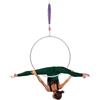 Steeviuzj Set di cerchi per antenna, 95 cm, con hardware completo, sistema di sicurezza da 1 tonnellata, in acciaio inox, anello per danza, yoga, circo, acrobatica