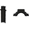 Kaeltsyn Manicotto di fermo batteria con impugnatura in gomma TPE a coste per reggisella, montaggio interno e lavori di riparazione, uso bici reggisella manicotto batteria