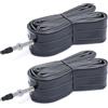 FengCan 700 x 25C/26C/27C/28C/29C/30C/31C/32C FV48mm Camere d'aria di ricambio per bicicletta 700C (2 pezzi) Affidabili camere d'aria per bici 700 x 25C-32C valvola Presta per scenari di ciclismo in città