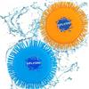 Crunier 2PCS Frisbee ad Acqua, Giocattolo Frisbee Acqua, Disco da lancio in schiuma e silicone, Giocattoli Pesci Piscina, Gioco acquatico in colori vivaci, Pesce Diavolo Giocattolo, Divertimento Estivo