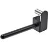 Kelisdi Supporto per piastre di ricambio per pesi da fitness, supporto per power rack, supporto per piastre salvaspazio, facile installazione