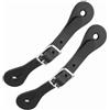 Rengue Cinghie per Sperone da Equitazione in Pelle Marrone Fatte a Mano Fodera in Vera Pelle Fibbia in Metallo Regolabile Rivestita in PU 20,5 Cm Coppia per Uomo Donna Stivali da Equitazione Uso