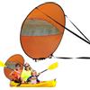 Generico Vela da paddle board, vela da per kayak - Finestra trasparente Vele da windsurf per kayak - Forniture nautiche per parasole per paddle board facili da attaccare per yacht gommone per canoa