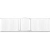 Safetots Cancelletto di Sicurezza con Parte Superiore Incurvata, 271cm - 280cm, Bianco Opaco, Montaggio a Pressione, Cancelletto per Bambini per Porte, Corridoi e Spazi Stretti, Barriera di Sicurezza