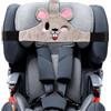 AYHYHLJZJ Supporto per testa per seggiolino auto per bambini, fascia per auto per bambini, auto e posizionatore per sonno confortevole, cinghia regolabile per sicurezza e comfort durante i viaggi in auto