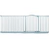 Safetots Cancelletto di Sicurezza con Parte Superiore Incurvata, 207cm - 216cm, Grigio Opaco, Montaggio a Pressione, Cancelletto per Bambini per Porte, Corridoi e Spazi Stretti, Barriera di Sicurezza